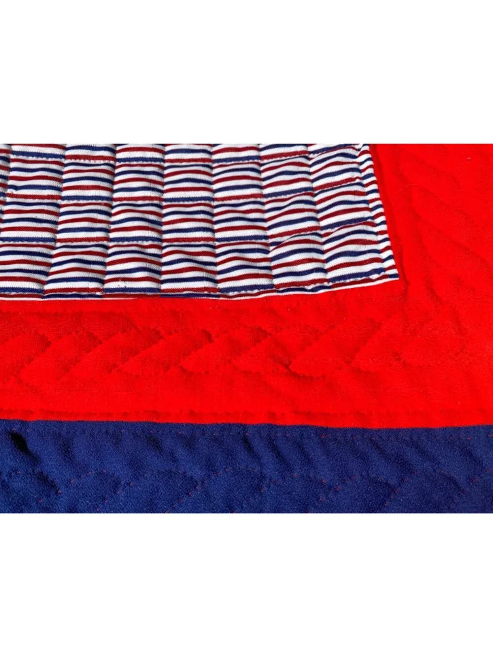 Handquilted Patriotic Americana Quilt 94